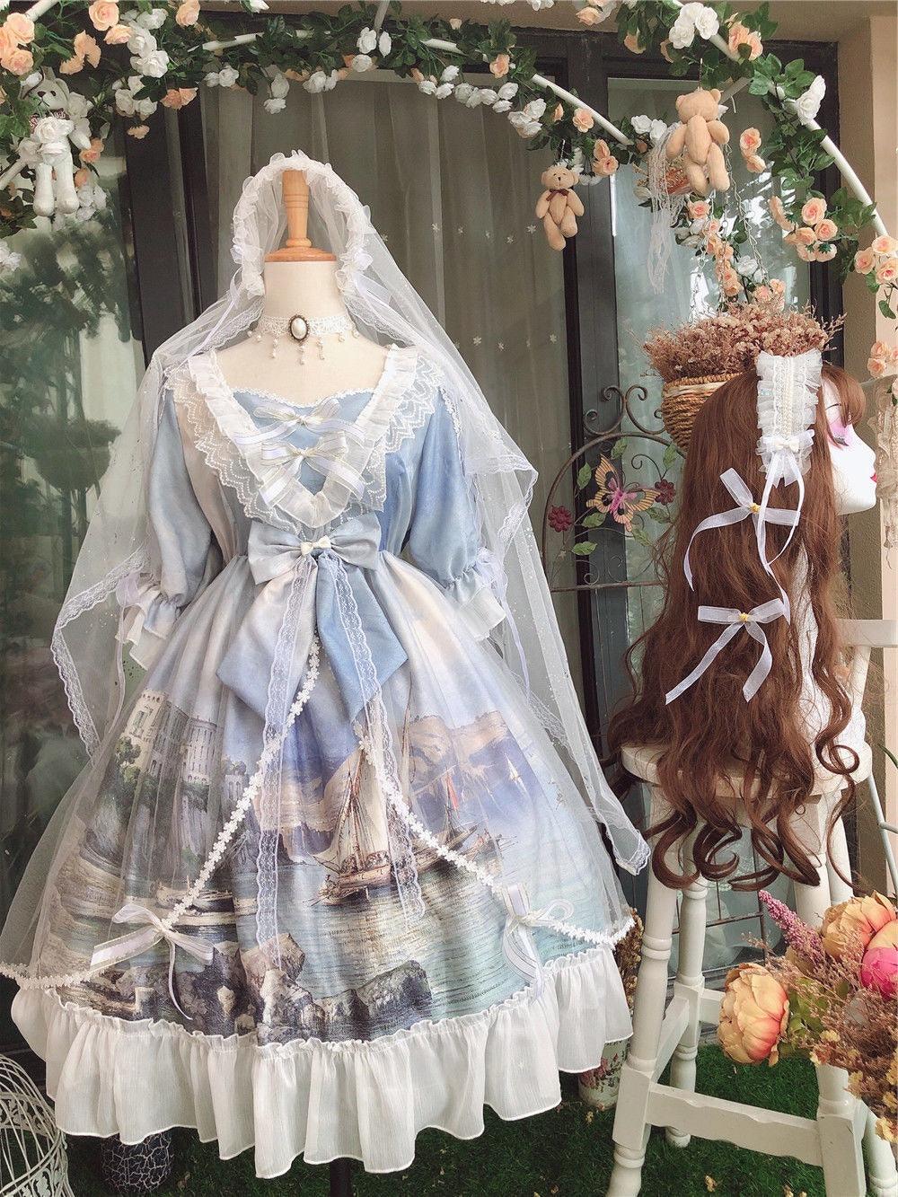 Starlight Fair Beautiful Painter Fairycore Princesscore Cottagecore Dress Auburn / S