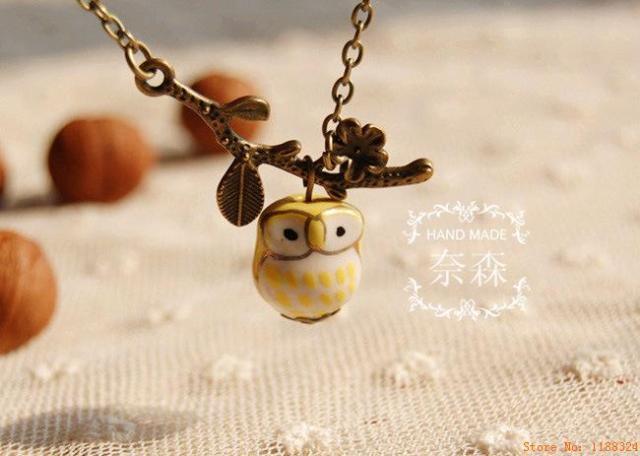 Who are You Kawaii Forest Owl Cottagecore Necklace - Starlight Fair