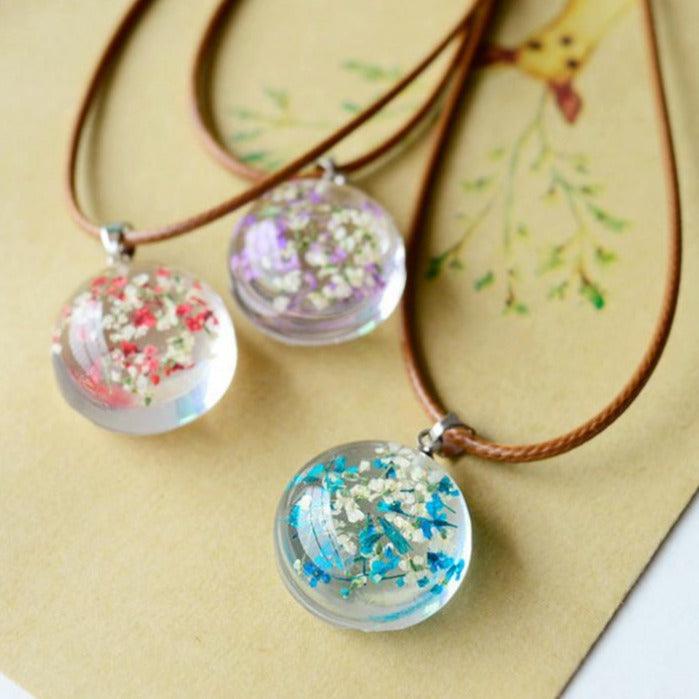 Water Pixie Droplet Fairycore Necklace - Starlight Fair