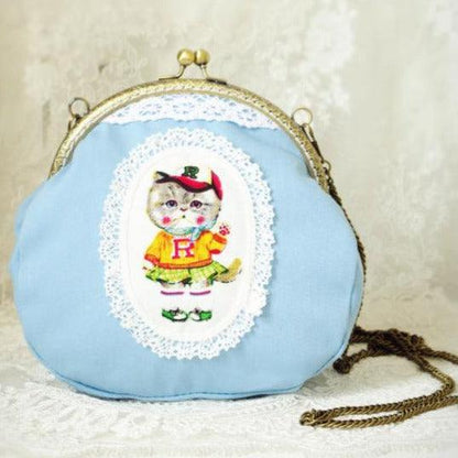 Miss Whiskers the Kitten Fairycore Cottagecore Princesscore Bag - Starlight Fair