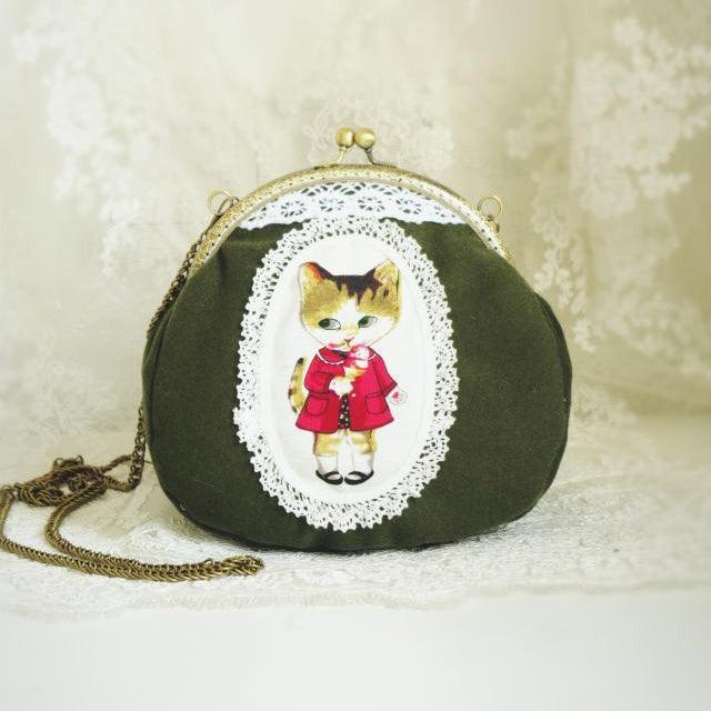 Miss Whiskers the Kitten Fairycore Cottagecore Princesscore Bag ...