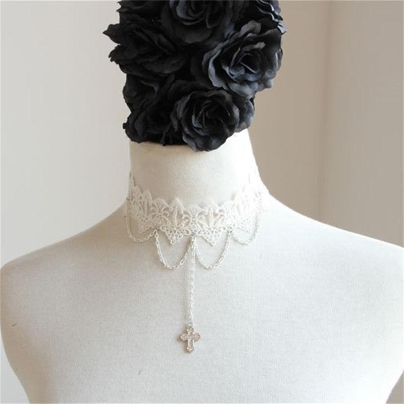 Heaven Sent Fairycore Cottagecore Princesscore Choker - Starlight Fair